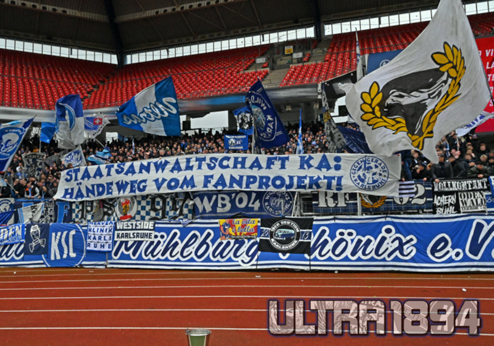 Solidarität mit dem Fanprojekt Karlsruhe